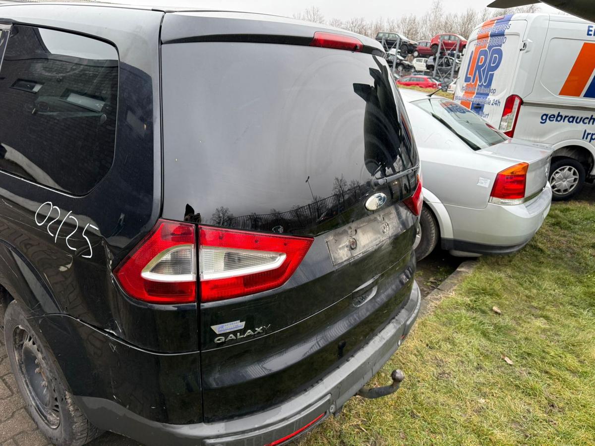 Ford Galaxy WA6 original Heckklappe mit Scheibe Panther Schwarz BJ08